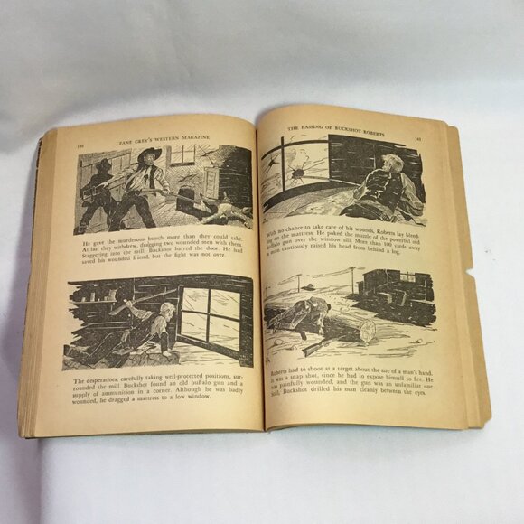 Zane Grey's Western Magazine Pulp Vol. 1 #5 July 1947 Low Grade - Picture 8 of 10